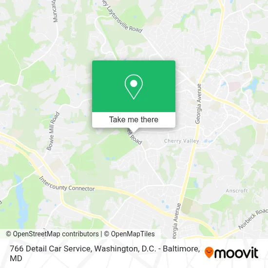 766 Detail Car Service map