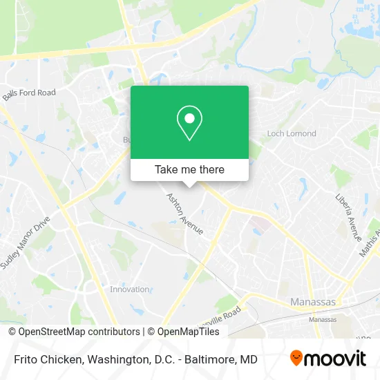 Frito Chicken map
