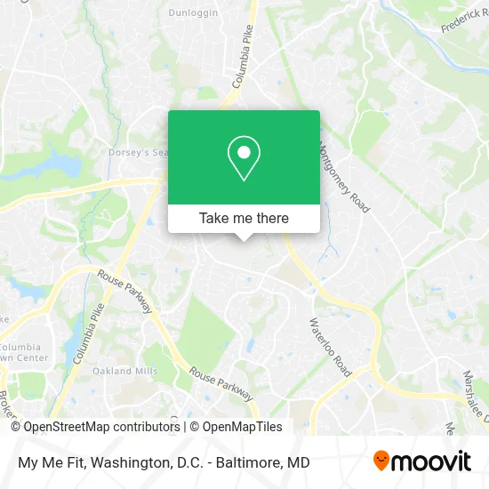 My Me Fit map