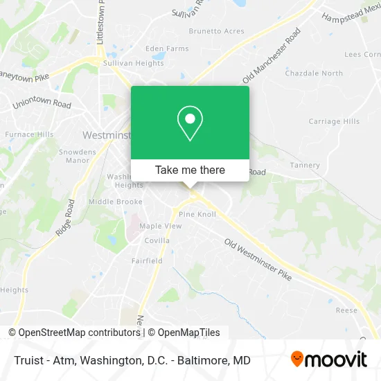 Truist - Atm map