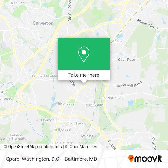 Sparc map