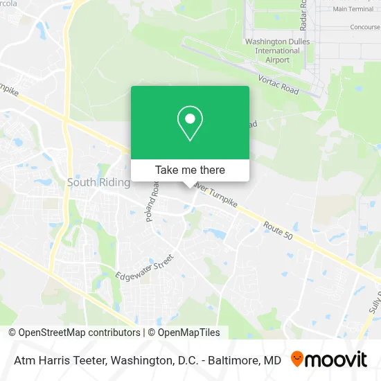 Atm Harris Teeter map