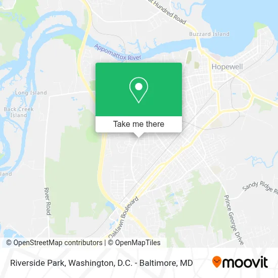 Riverside Park map