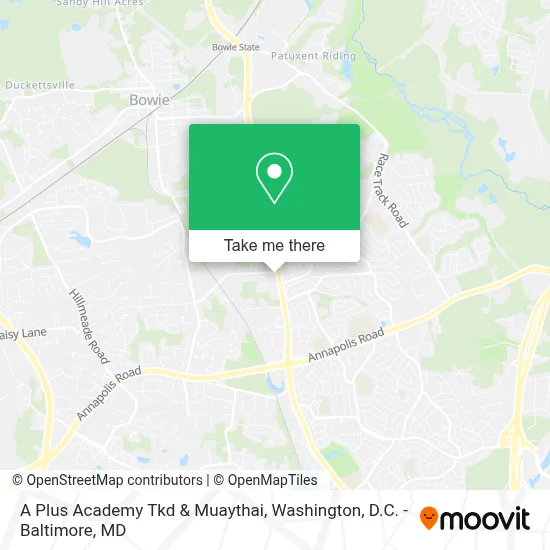 A Plus Academy Tkd & Muaythai map