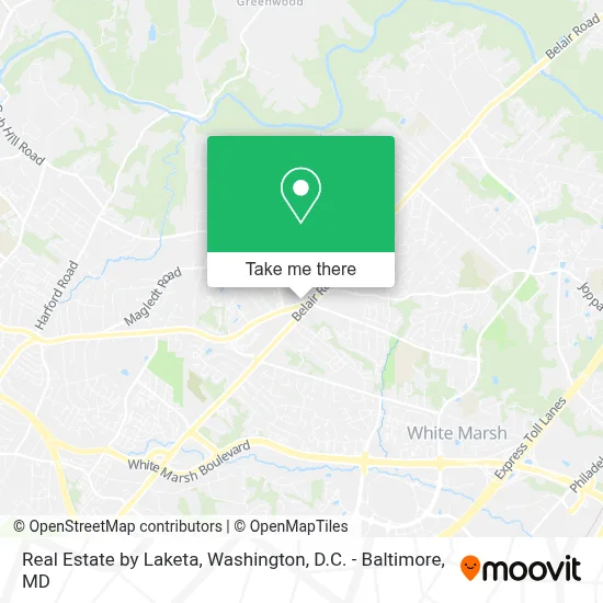 Real Estate by Laketa map