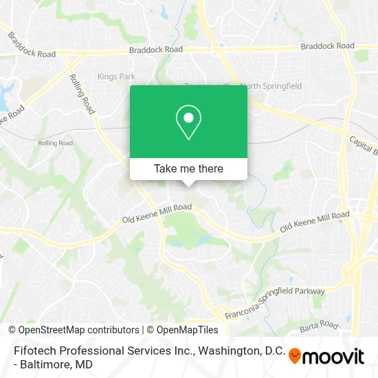 Fifotech Professional Services Inc. map