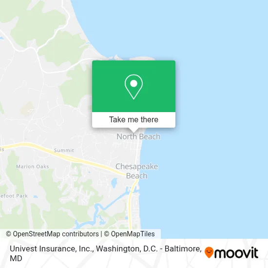 Univest Insurance, Inc. map