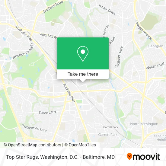 Top Star Rugs map