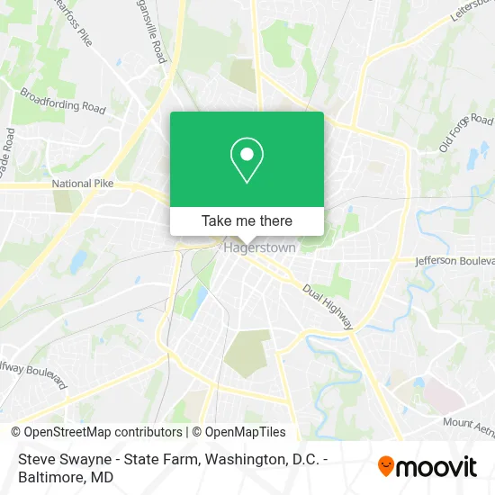 Steve Swayne - State Farm map