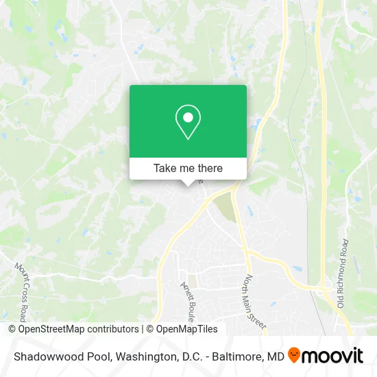 Shadowwood Pool map