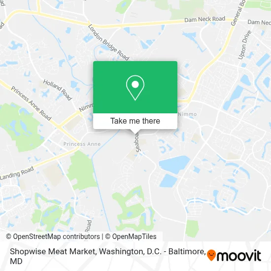 Shopwise Meat Market map