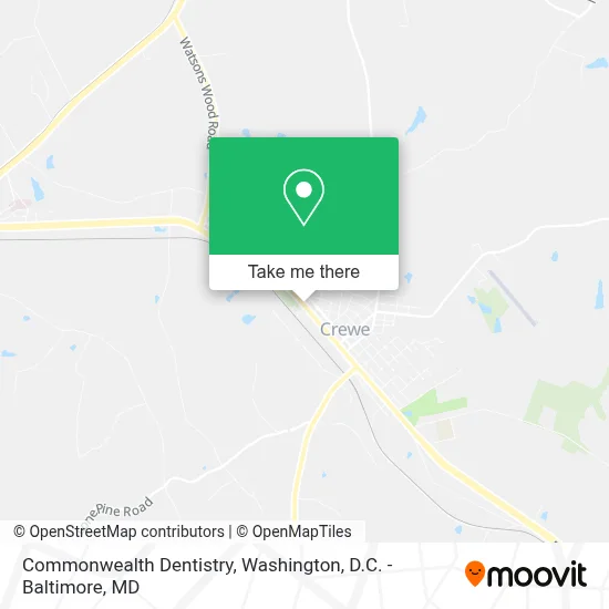 Commonwealth Dentistry map