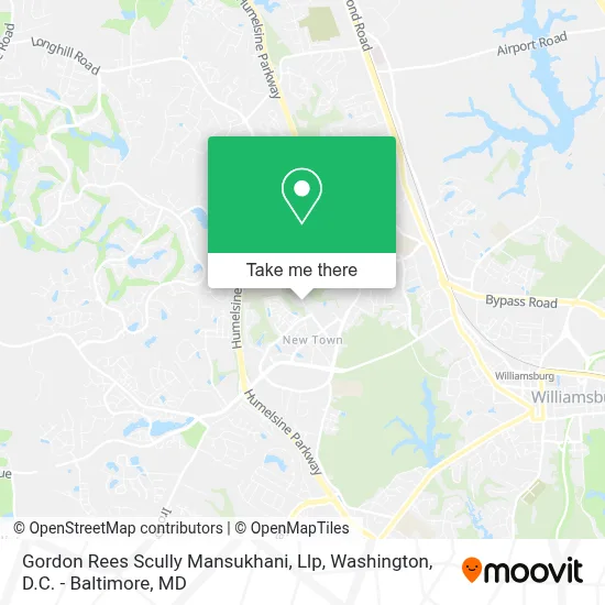 Gordon Rees Scully Mansukhani, Llp map