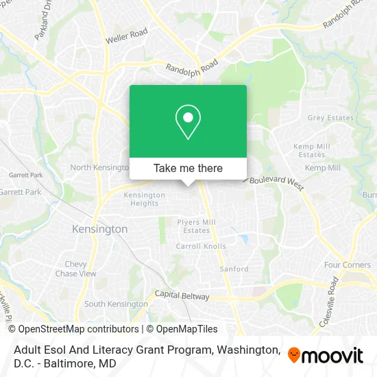 Adult Esol And Literacy Grant Program map