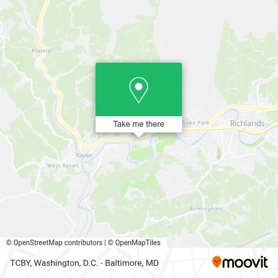 Tcby map