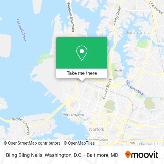 Bling Bling Nails map