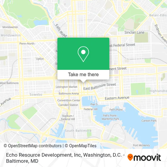 Echo Resource Development, Inc map