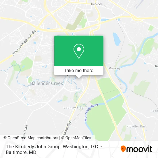 The Kimberly John Group map