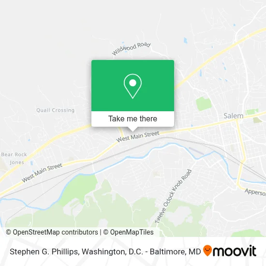 Stephen G. Phillips map