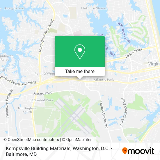 Kempsville Building Materials map