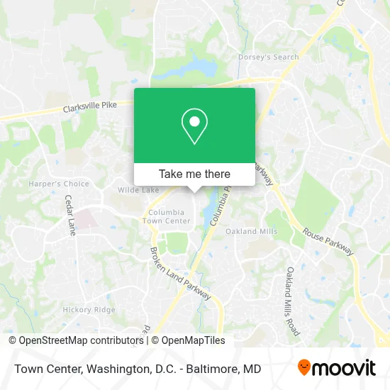 Town Center map