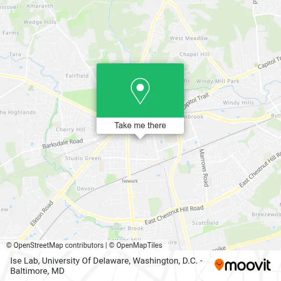 Ise Lab, University Of Delaware map