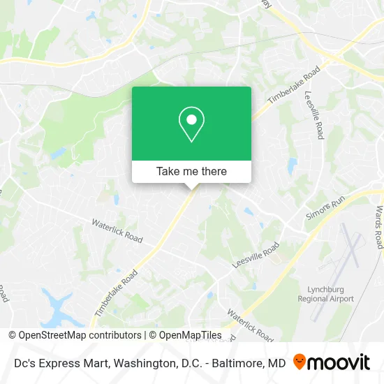 Dc's Express Mart map