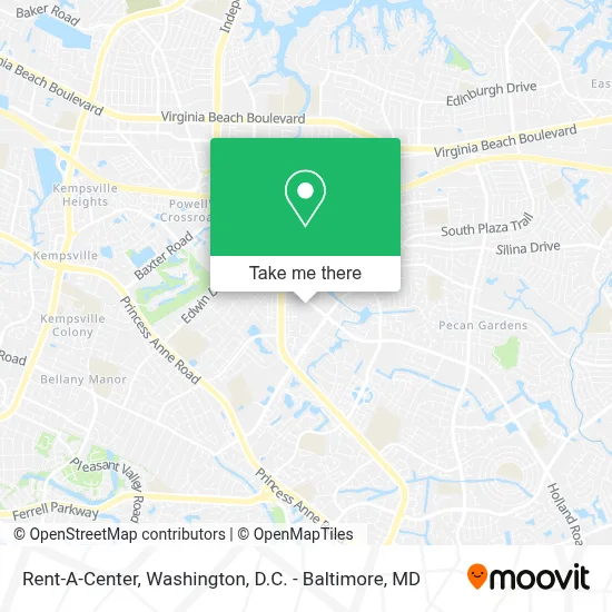 Rent-A-Center map