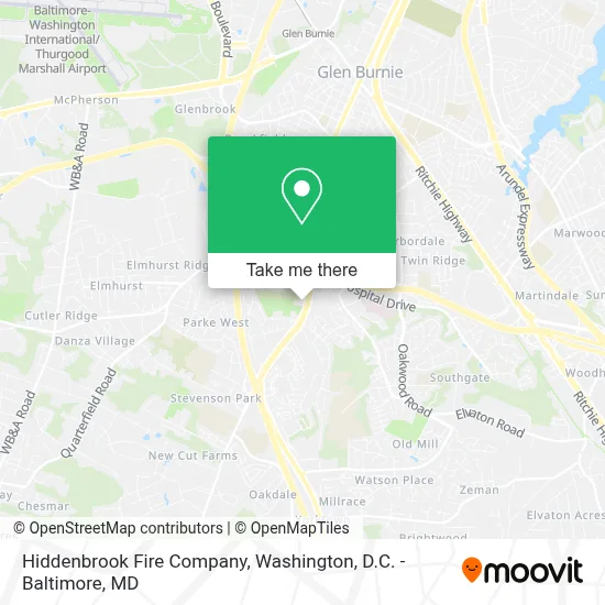 Hiddenbrook Fire Company map