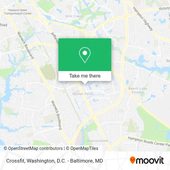 Crossfit map