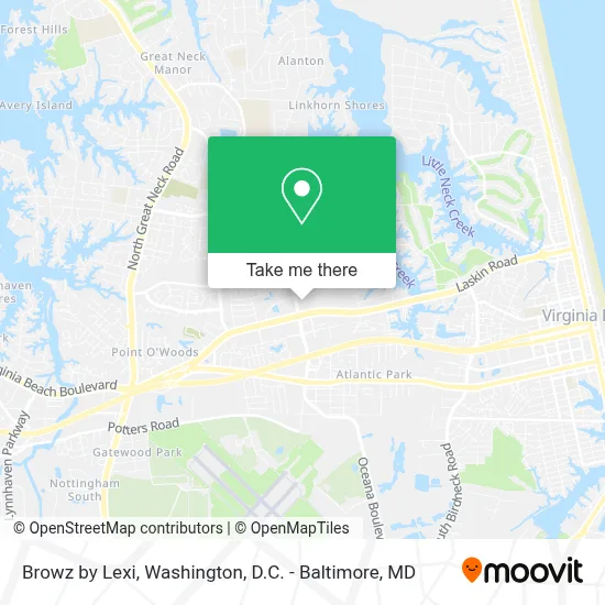 Browz by Lexi map