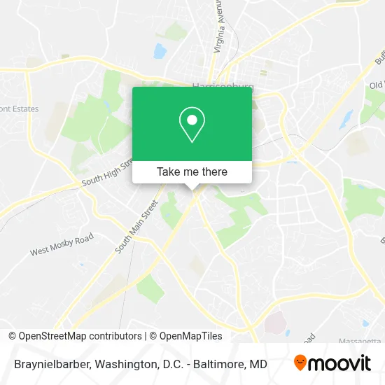 Braynielbarber map