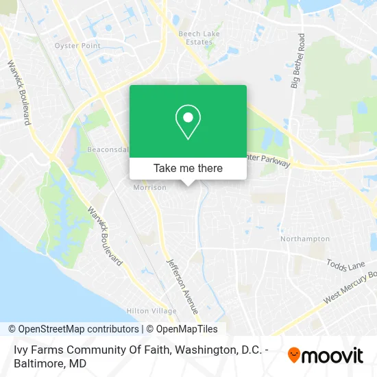 Ivy Farms Community Of Faith map