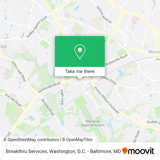 Breakthru Services map