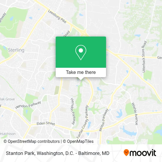 Stanton Park map
