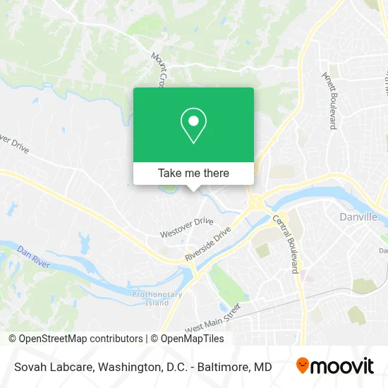 Sovah Labcare map