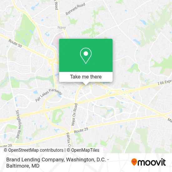 Brand Lending Company map