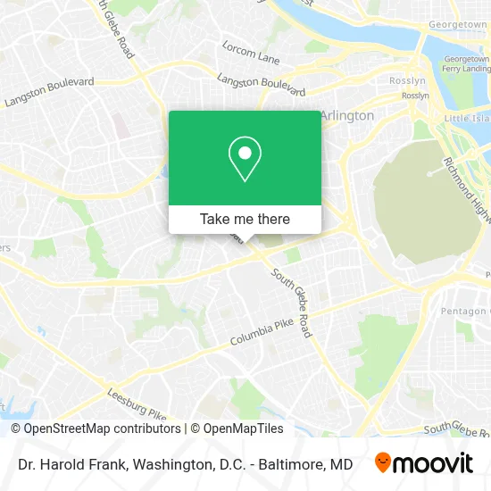 Dr. Harold Frank map