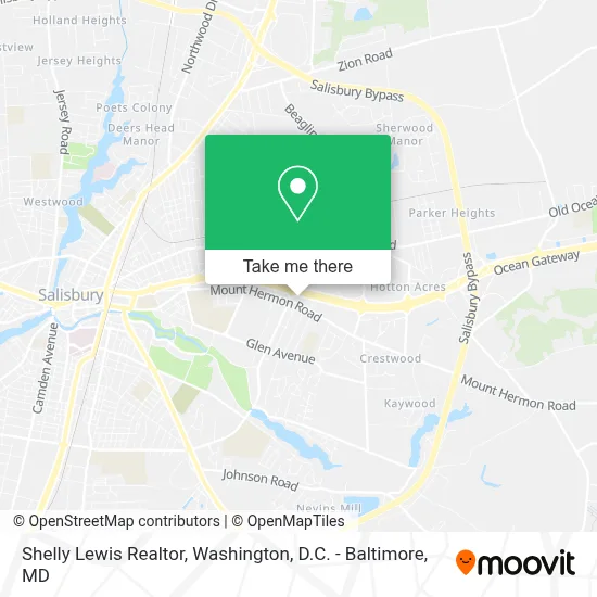 Shelly Lewis Realtor map