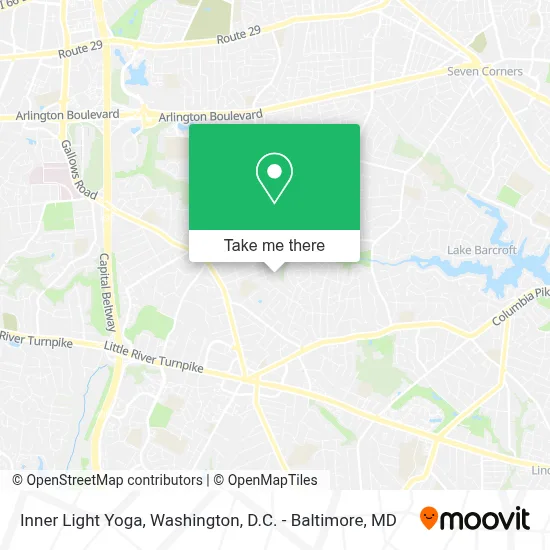 Inner Light Yoga map