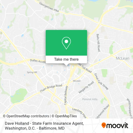 Dave Holland - State Farm Insurance Agent map