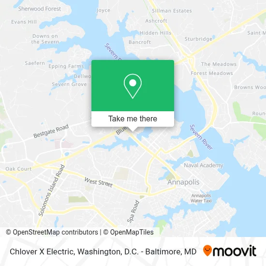 Chlover X Electric map