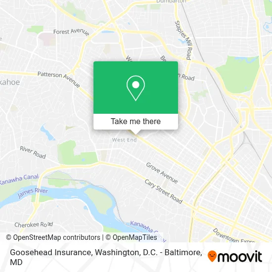 Goosehead Insurance map
