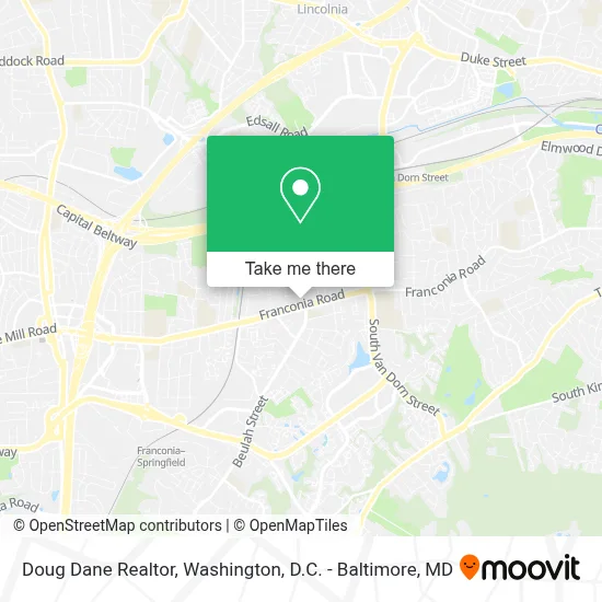 Doug Dane Realtor map