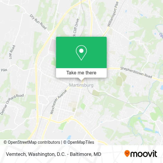 Vemtech map