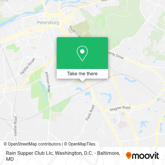 Rain Supper Club Llc map