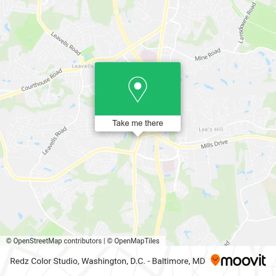 Redz Color Studio map