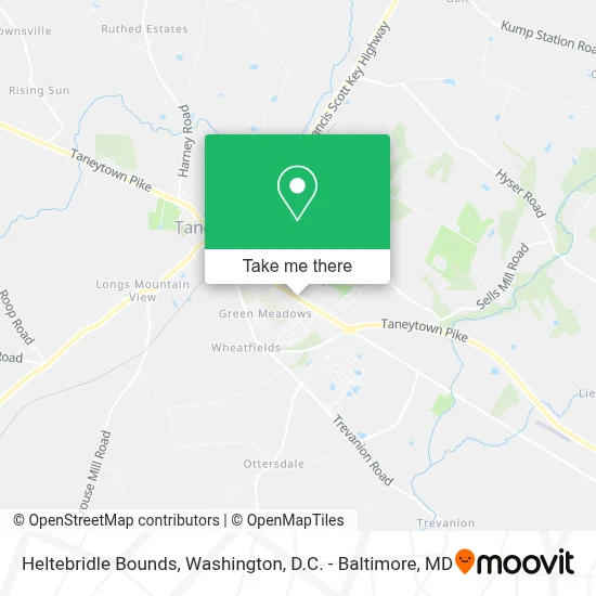 Heltebridle Bounds map