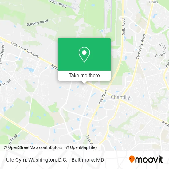 Ufc Gym map