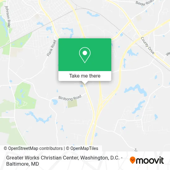 Greater Works Christian Center map